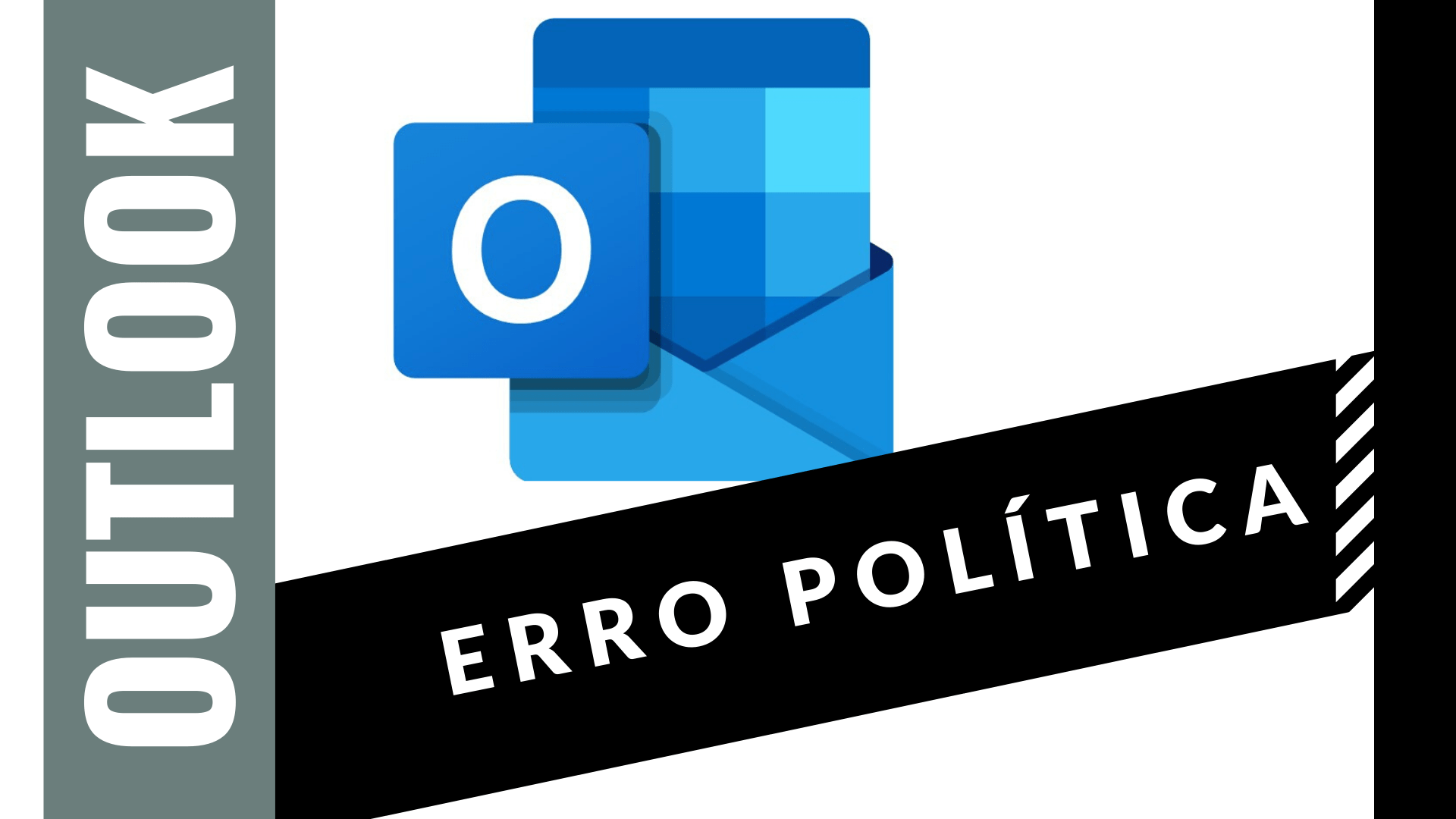 outlook erro política