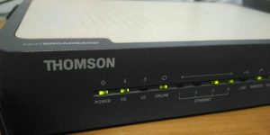 Senha modem Thompson