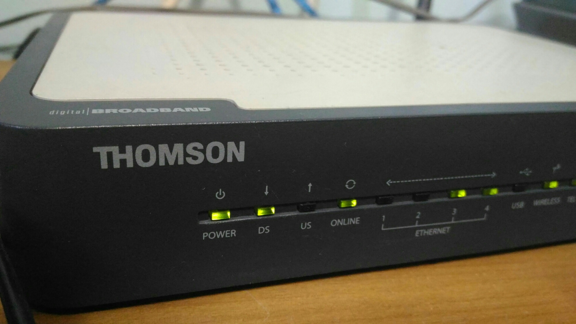 Senha modem Thompson