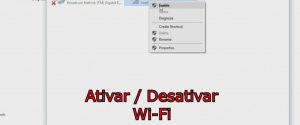Como ativar/desativar o Wifi do seu computador no Windows 10