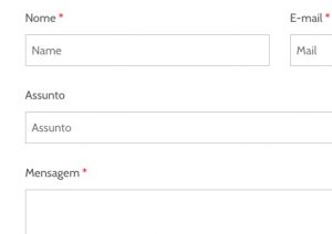 formulario de contato