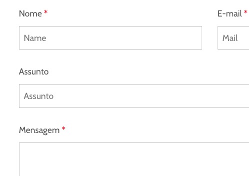 formulario contato