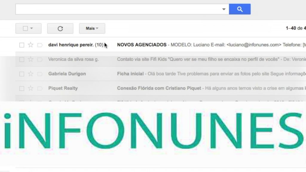 como desagrupar mensagens do gma?