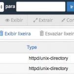 Configurações gerenciador cpanel