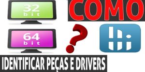 como identificar peças e drivers?