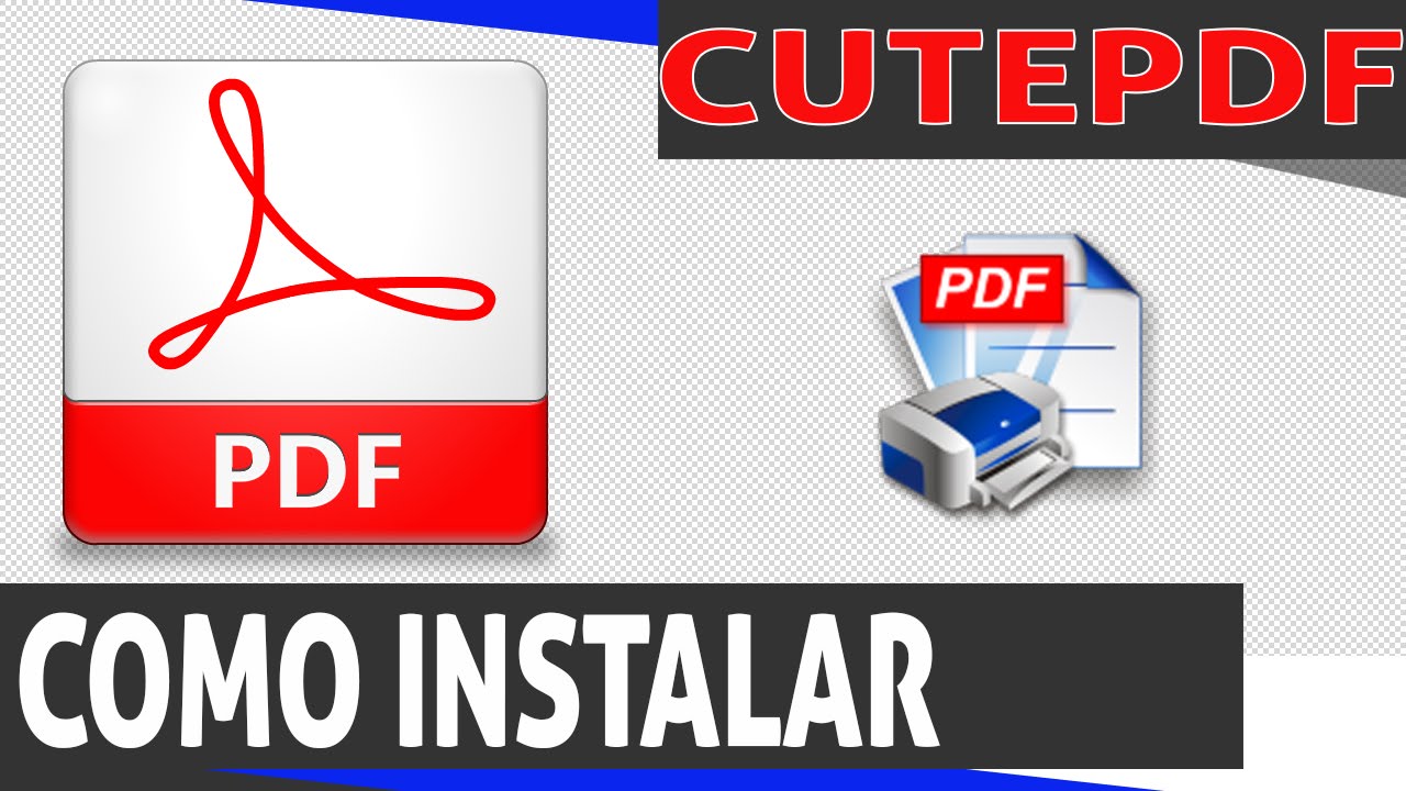 como criar um arquivo pdf instalar?