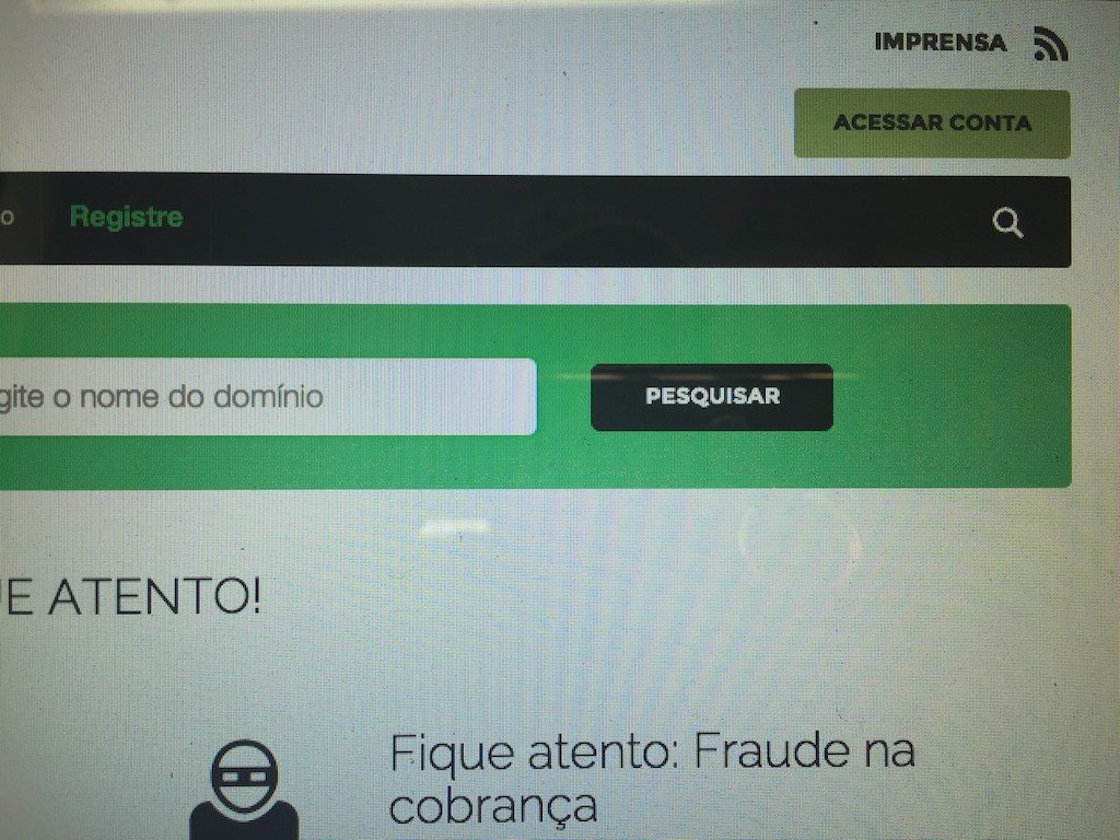 Acesse sua conta no botão superior a direita