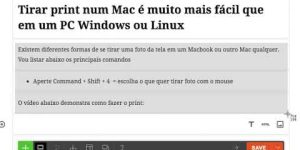 como tirar print em um mac?