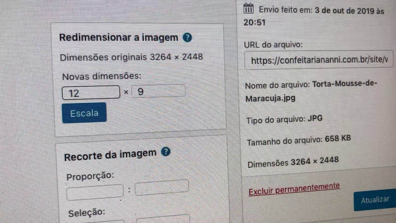 como editar imagens no wordpress?