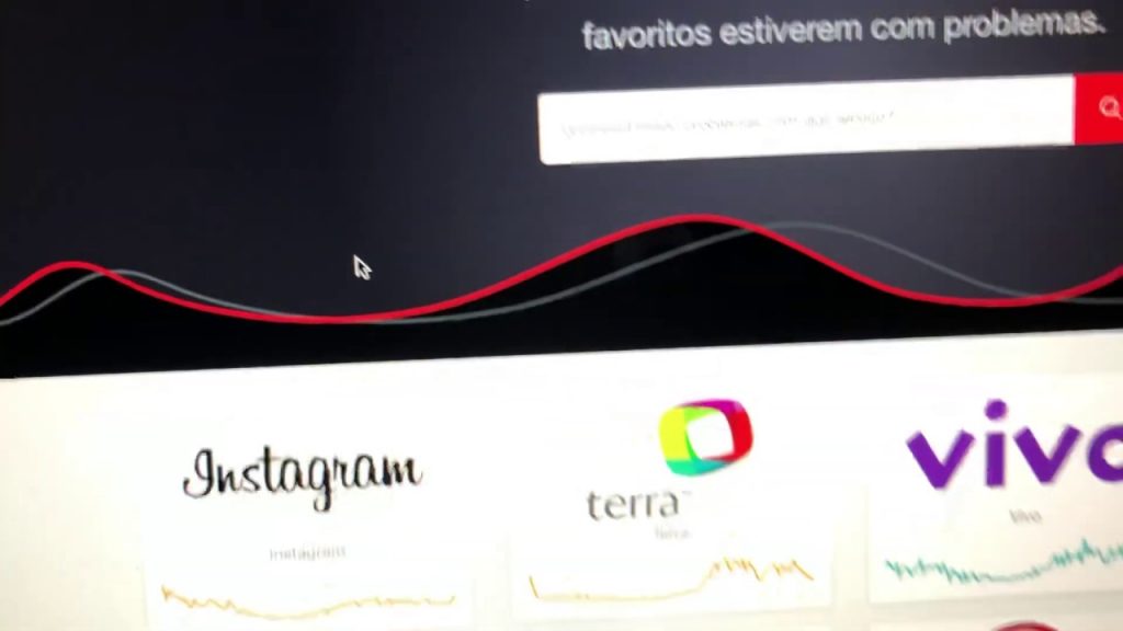 como saber se está fora do ar?