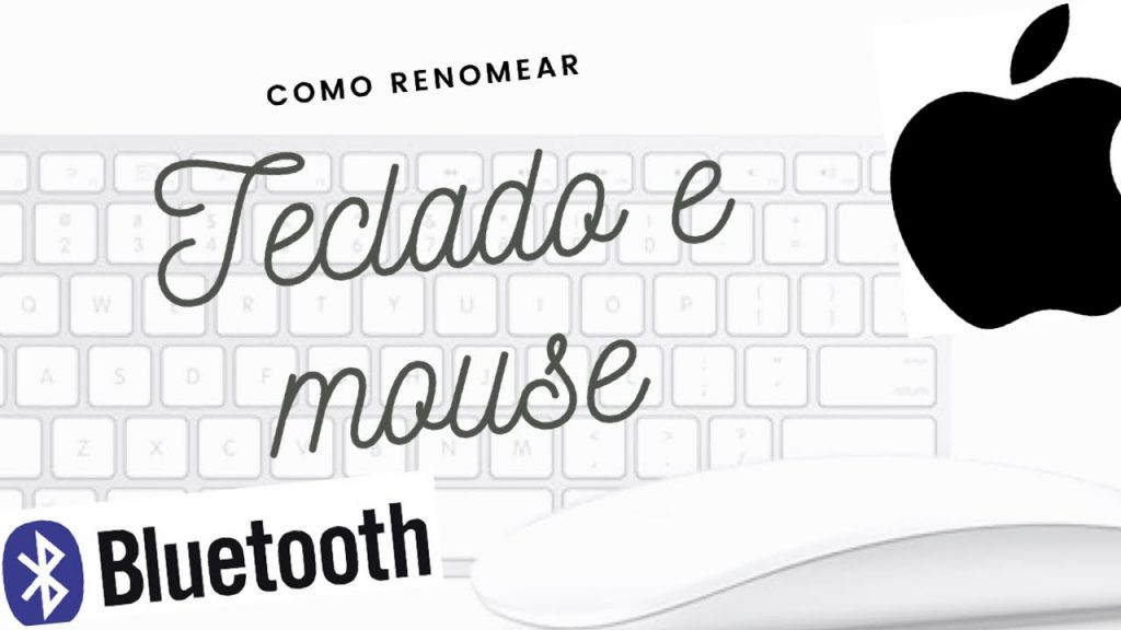 como renomear o mouse e o bluetooth?