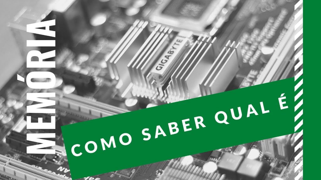 memória como saber qual é?