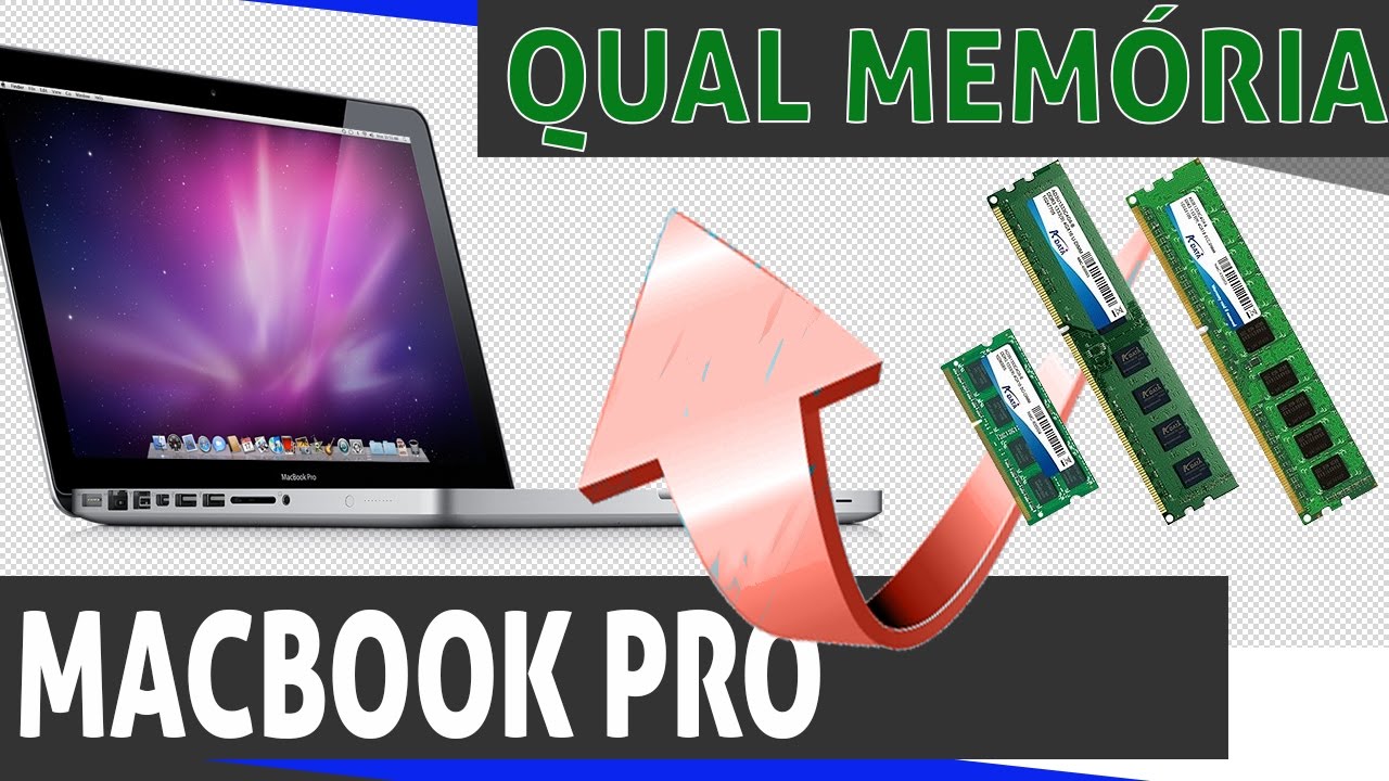 Qual memória usar no macbook pro