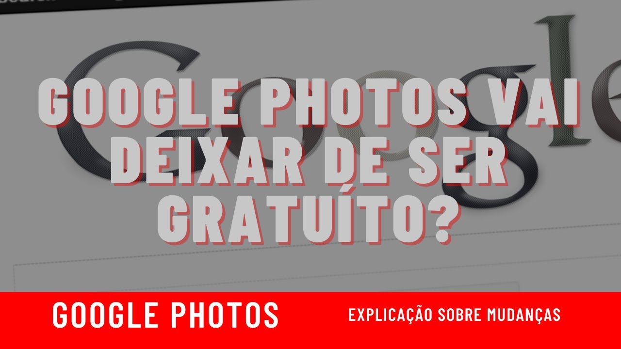 Google Fotos vai deixar de ser gratuíto?