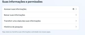 Backup do Instagram