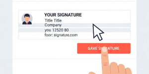 assinatura do e-mail